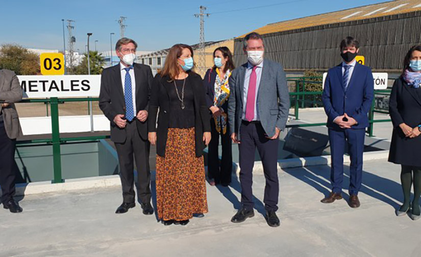 Lipasam incorpora un quinto punto limpio a la red municipal de la ciudad de Sevilla