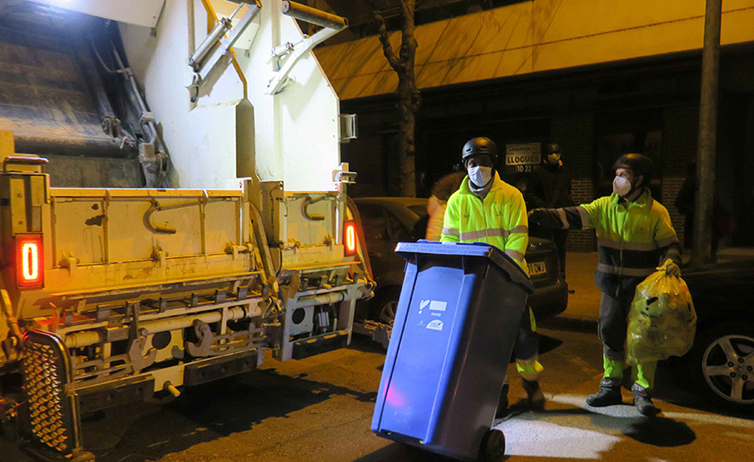 Lleida pone en marcha el sistema de recogida selectiva puerta a puerta en las zonas de Pardinyes y Balàfia