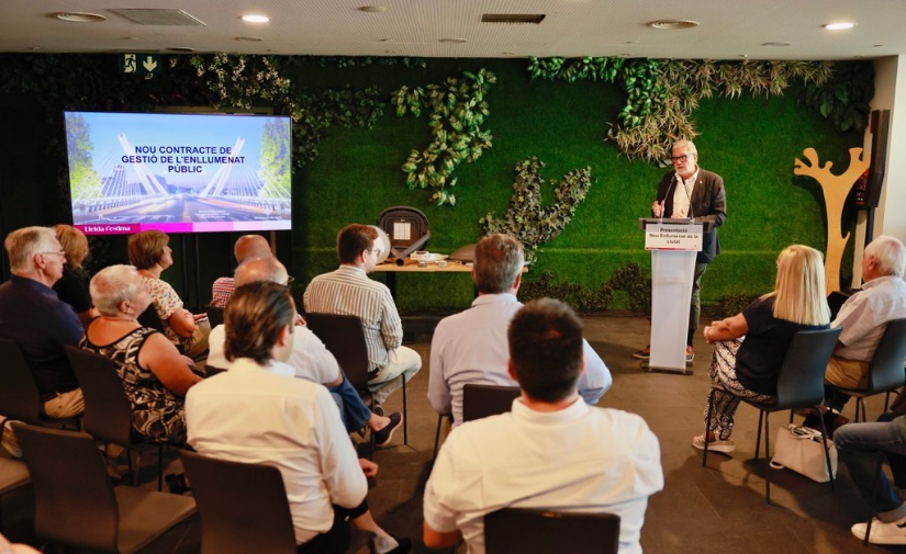 Lleida renovará toda su iluminación pública con tecnología LED y sensores inteligentes antes de 2026