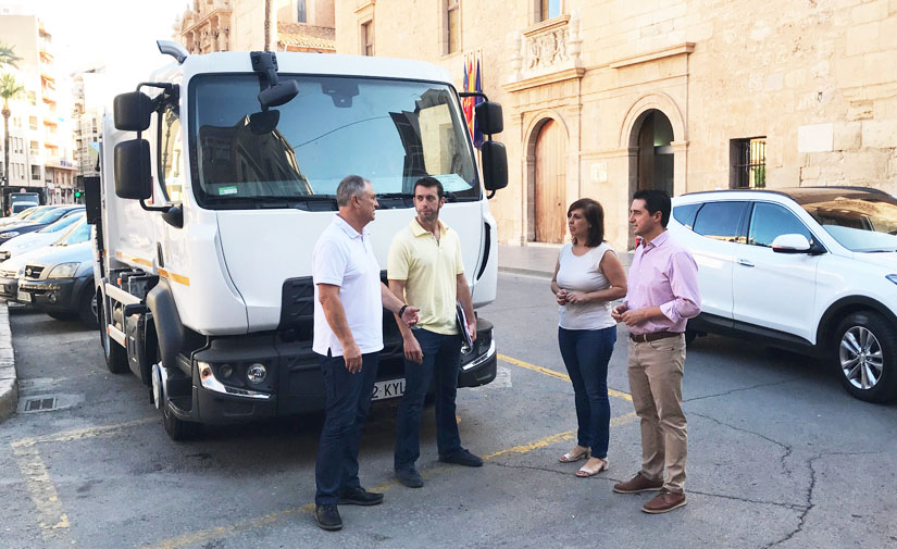 Llíria renueva y mejora la flota del servicio de recogida de residuos urbanos