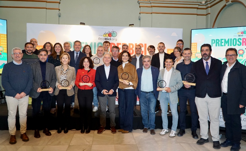 Los Premios RedBici 2025 distinguen a 13 administraciones locales líderes en movilidad ciclista