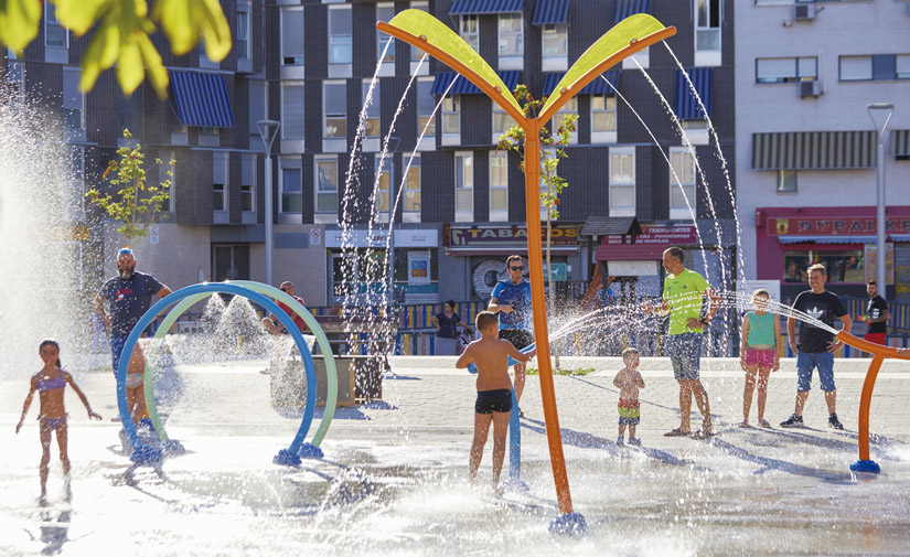 Los vecinos de Coslada podrán disfrutar de un Splashpad® de Vortex Intl