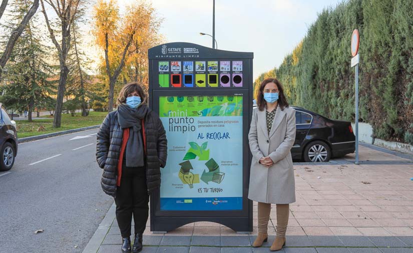 LYMA comienza la instalación de minipuntos limpios en todos los barrios de Getafe