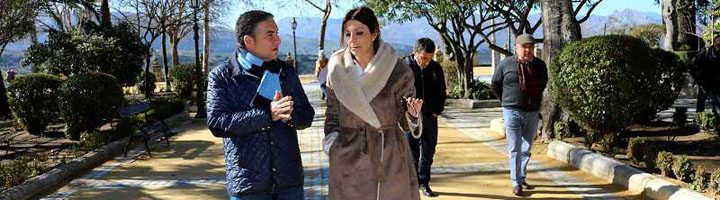 Finalizan las obras de mejora de la Alameda del Tajo de Ronda con una inversión de la Diputación de 234.375 euros