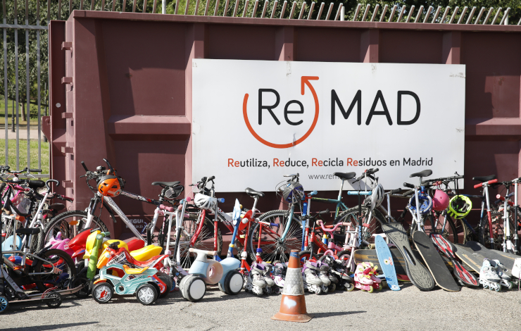 Madrid amplía ReMAD y crea tres Centros de Reutilización para impulsar la economía circular y reducir residuos