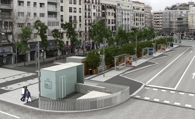 Madrid da luz verde a la reforma del área intermodal de la avenida de Felipe II