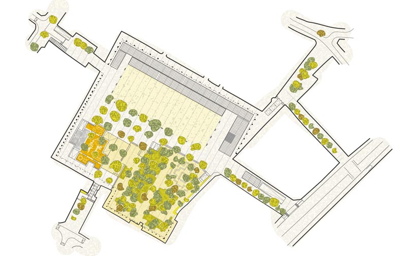 Madrid da luz verde a la remodelación de la plaza de la Remonta, en el distrito de Tetuán