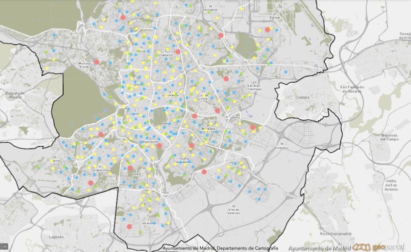 Madrid estrena la web Geoportal, herramienta clave para la gestión de residuos