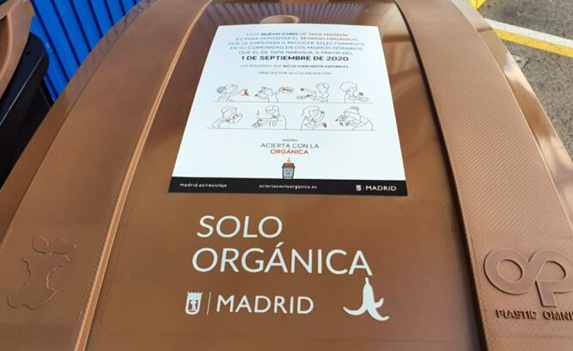 Madrid finaliza con éxito la campaña de información sobre la recogida de residuos orgánicos