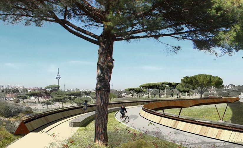 Madrid introducirá una avenida forestal de 146 km en su Bosque Metropolitano