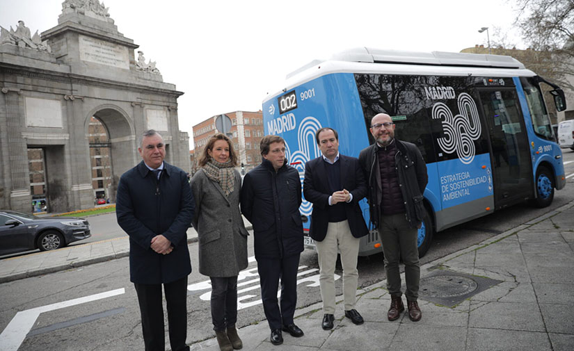 Madrid pone en servicio su segunda línea gratuita de autobús cero emisiones