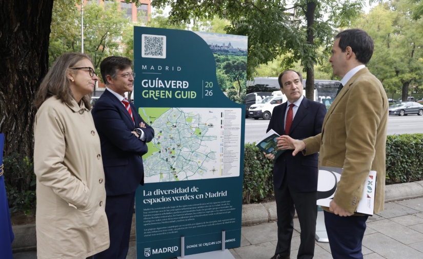 Madrid presenta una guía con 36 espacios verdes y proyectos que transforman su paisaje urbano