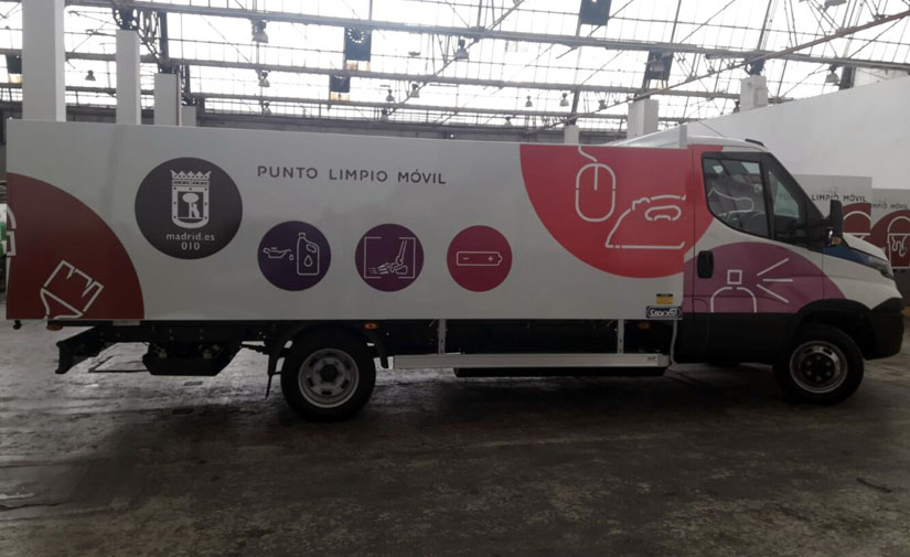 Madrid reabre los puntos limpios móviles