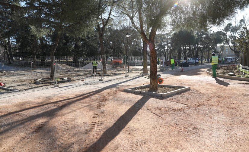 Madrid reforma el área central del histórico parque El Paraíso de San Blas-Canillejas