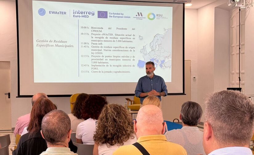 Málaga plantea puntos limpios móviles y de proximidad para mejorar la recogida de residuos específicos en pequeños municipios
