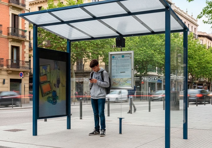 Marquesinas de autobús modernas: diseño, durabilidad y confort