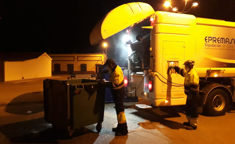 Más de 350 trabajadores de Epremasa garantizan la prestación del servicio de recogida de residuos