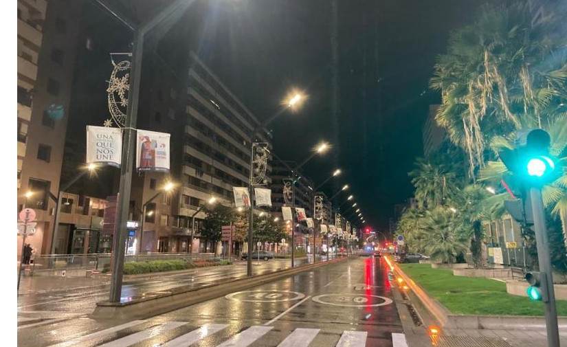 Más iluminación en la Gran Vía de Logroño