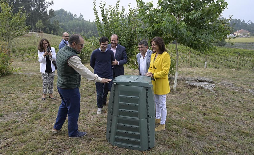 Medio Ambiente concede 100 composteros al Consejo Gallego de Agricultura Ecológica para avanzar en la gestión de los biorresiduos