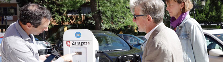 Zaragoza pone en marcha 16 puntos de recarga de vehículos eléctricos