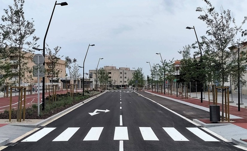 Mont-Roig del Camp culmina las obras en la avenida de Barcelona y la Plaza Jaén