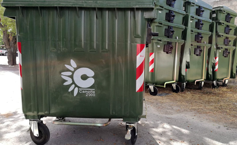 Morón de la Frontera adquiere 200 nuevos contenedores de pedal para la recogida de basura orgánica