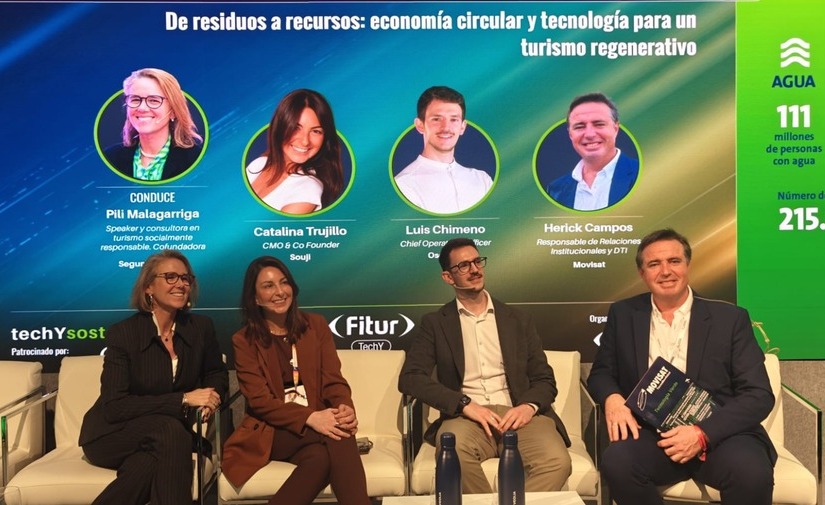 MOVISAT vincula la gestión inteligente de residuos con la sostenibilidad del modelo turístico en FITUR 2026