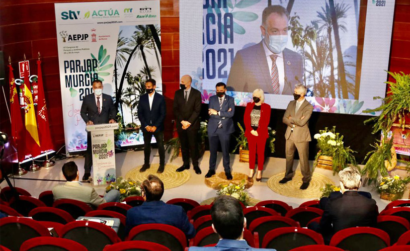 Murcia se convierte en capital del verde urbano con el arranque del congreso PARJAP 2021
