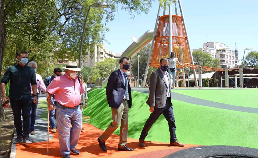 Murcia estrena el Jardín de la Fama con dos zonas infantiles de 1.000 m2