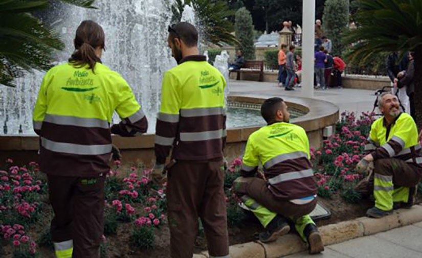 Murcia pone en marcha el nuevo contrato de mantenimiento de parques y jardines