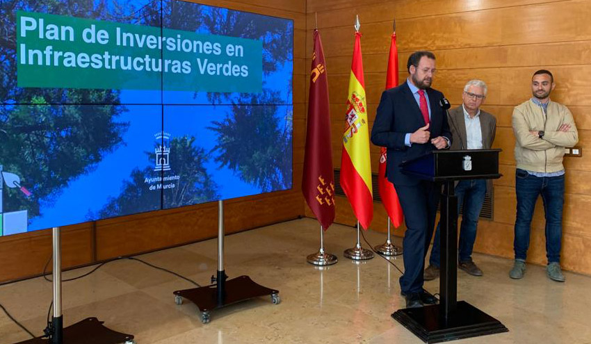 Murcia presenta un Plan para transformar las zonas verdes de la ciudad