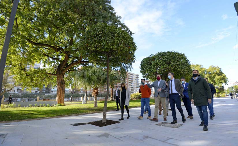 Murcia Río gana terreno con la apertura del nuevo jardín Teniente Flomesta