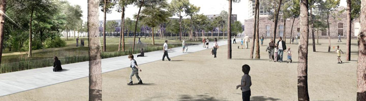 Barcelona destinará 42 millones al parque de Las Glòries, el nuevo pulmón verde de la ciudad