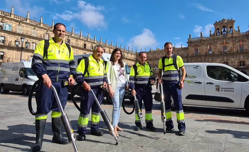 Nuevas soluciones para la limpieza y recogida de residuos en Salamanca