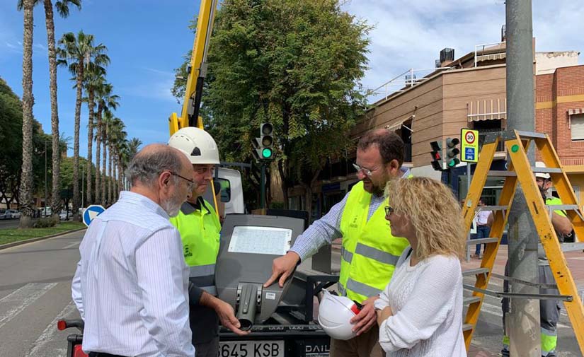 Nuevas luminarias de bajo consumo en Murcia