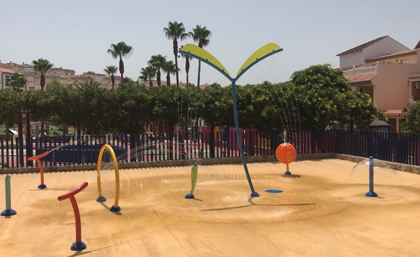 Nuevo parque de agua en el municipio de Pizarra