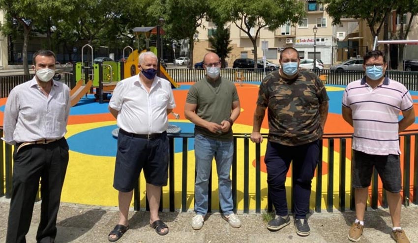 ElPuerto de Santa María - Germán Beardo inaugura el Parque Infantil de  Valle Alto