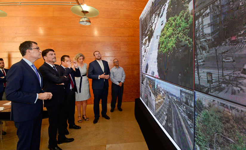 Ocho grandes parques de Murcia tendrán alumbrado con sensores de presencia y controlado por telegestión