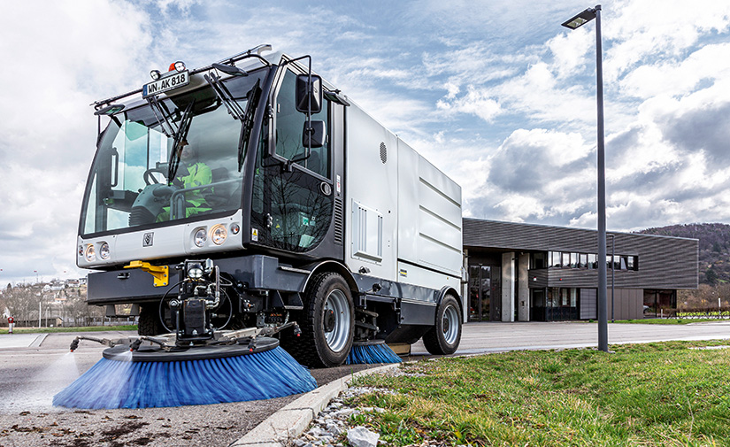 Optimizando la limpieza urbana: la barredora municipal Kärcher MC 600