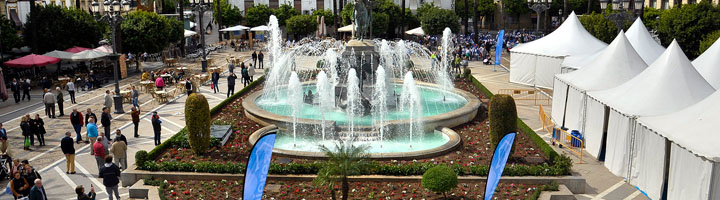 Jerez de la Frontera inaugura la renovación de la fuente de la Plaza del Arenal en el Día Mundial del Agua