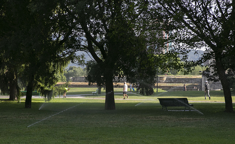 Pamplona mejorará la gestión del riego de zonas verdes