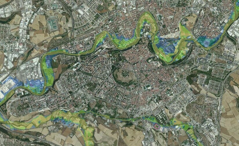 Pamplona potenciará la integración de los ríos Arga, Sadar y Elorz en la ciudad