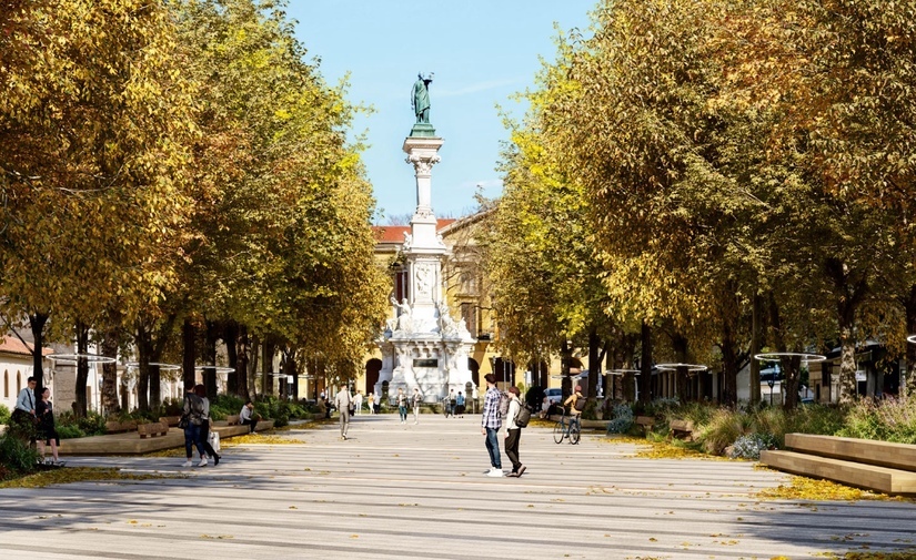 Pamplona reurbanizará a partir de agosto el paseo Sarasate con una intervención integral