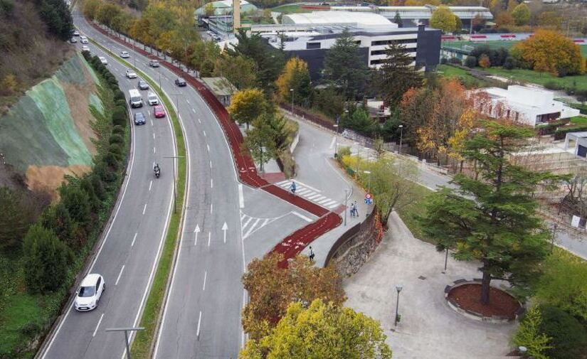 Pamplona y Burlada quedarán unidos por un nuevo carril bici