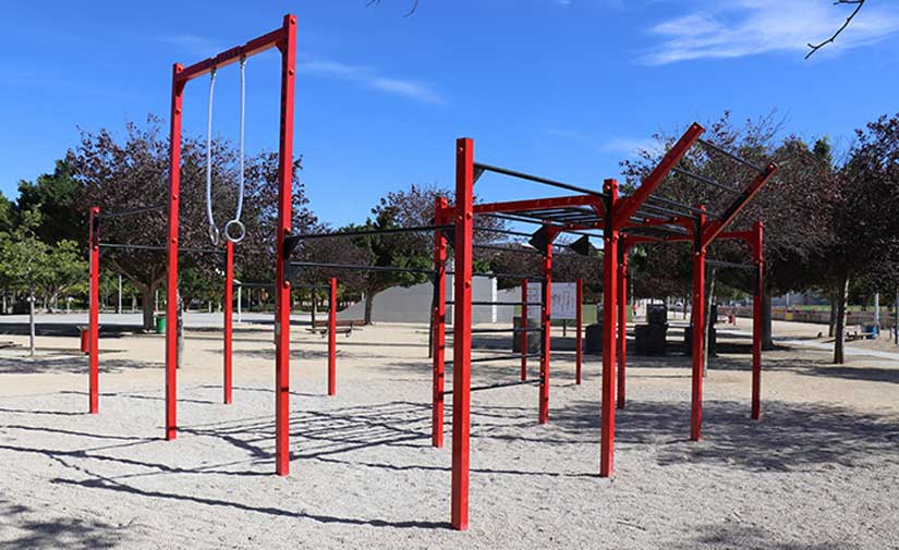 Parc Central de Torrent estrena instalaciones para practicar deporte al aire libre