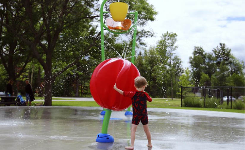 Parque de agua urbano como espacio de refresco en las ciudades