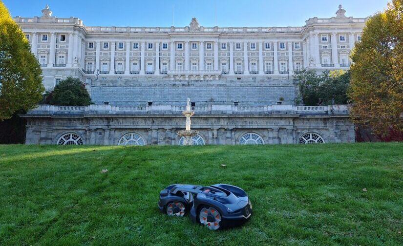 Patrimonio Nacional confía una vez más en Husqvarna para el cuidado de sus zonas verdes