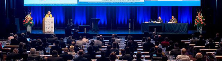 La Fundación ECOLUM acudió al Congreso sobre Economía Circular y el reciclaje de RAEES en Salzburgo