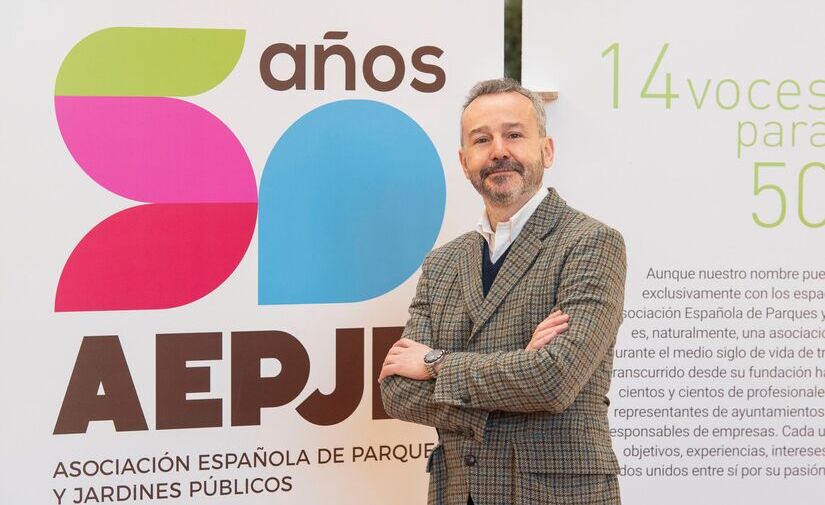 Pedro Calaza, nuevo presidente de la Asociación Española de Parques y Jardines