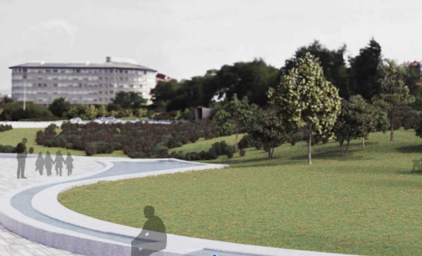 Pontevedra erigirá el mayor espacio verde urbano de la ciudad
